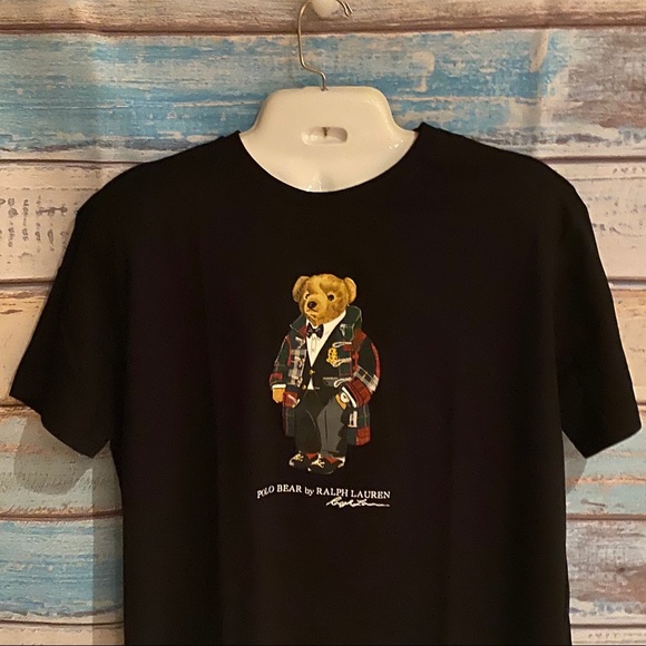 POLO Ralph Lauren 2023 Holiday Bear S/S T-Shirt Sz L - Picture 5 of 14
